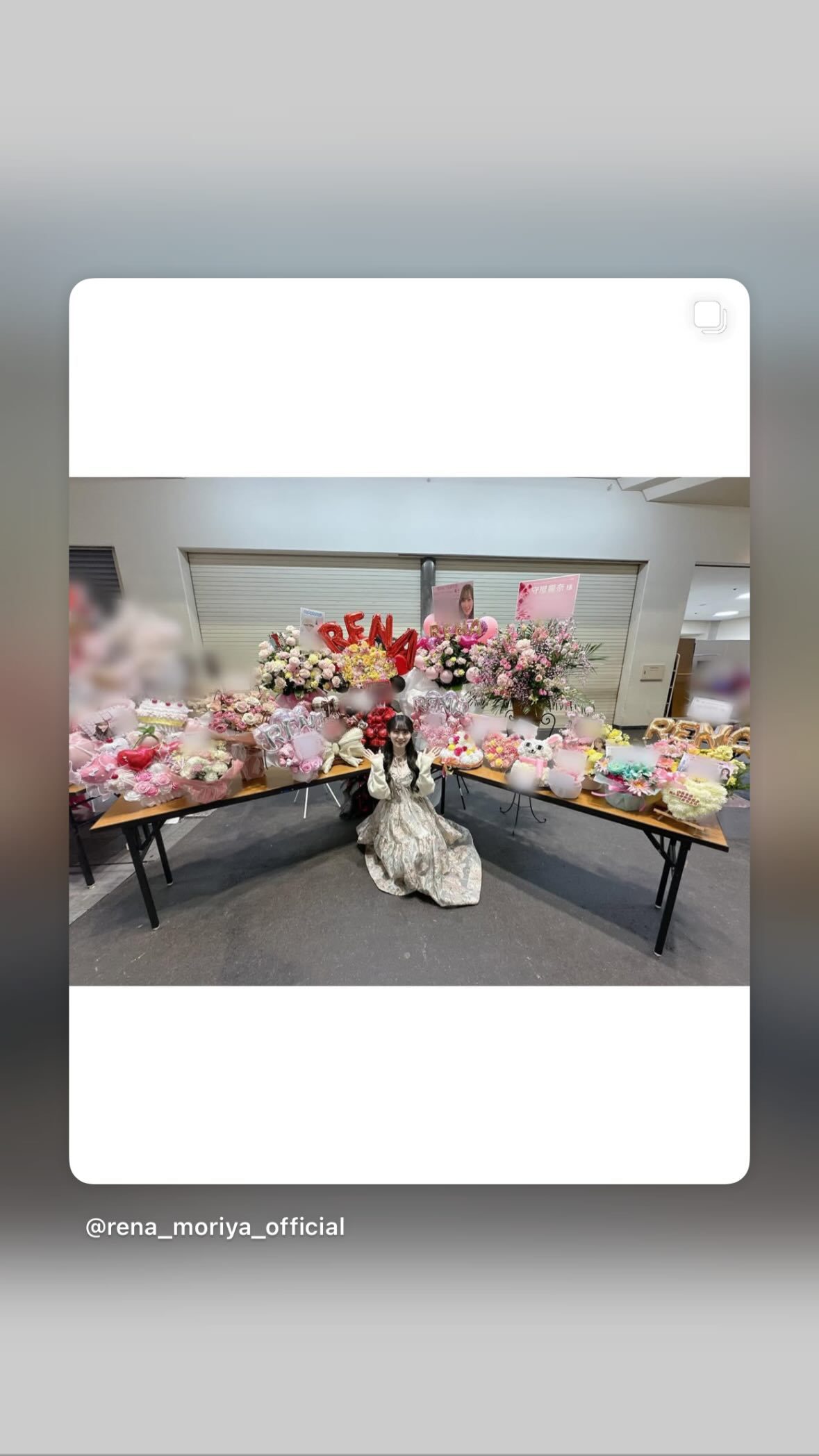 守屋麗奈「♡本日、13枚目シングル「Unhappybirthday構文」のミー