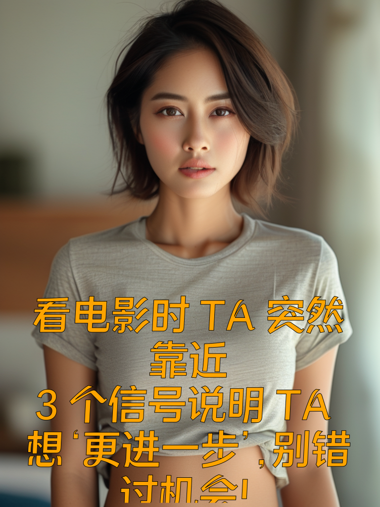 看电影时TA突然靠近？3个信号说明TA想‘更进一步’，别错过机会！