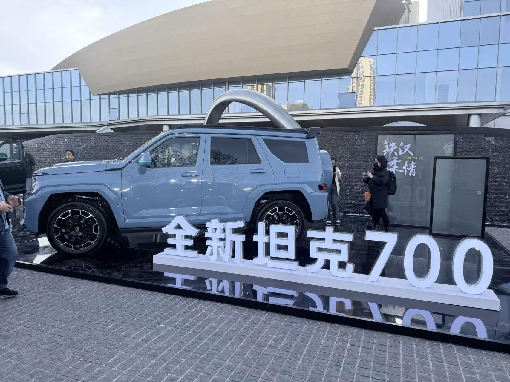 中式美学定义硬派越野！智驾数码团全新坦克700真是很有力量感呀！期待今晚的上市