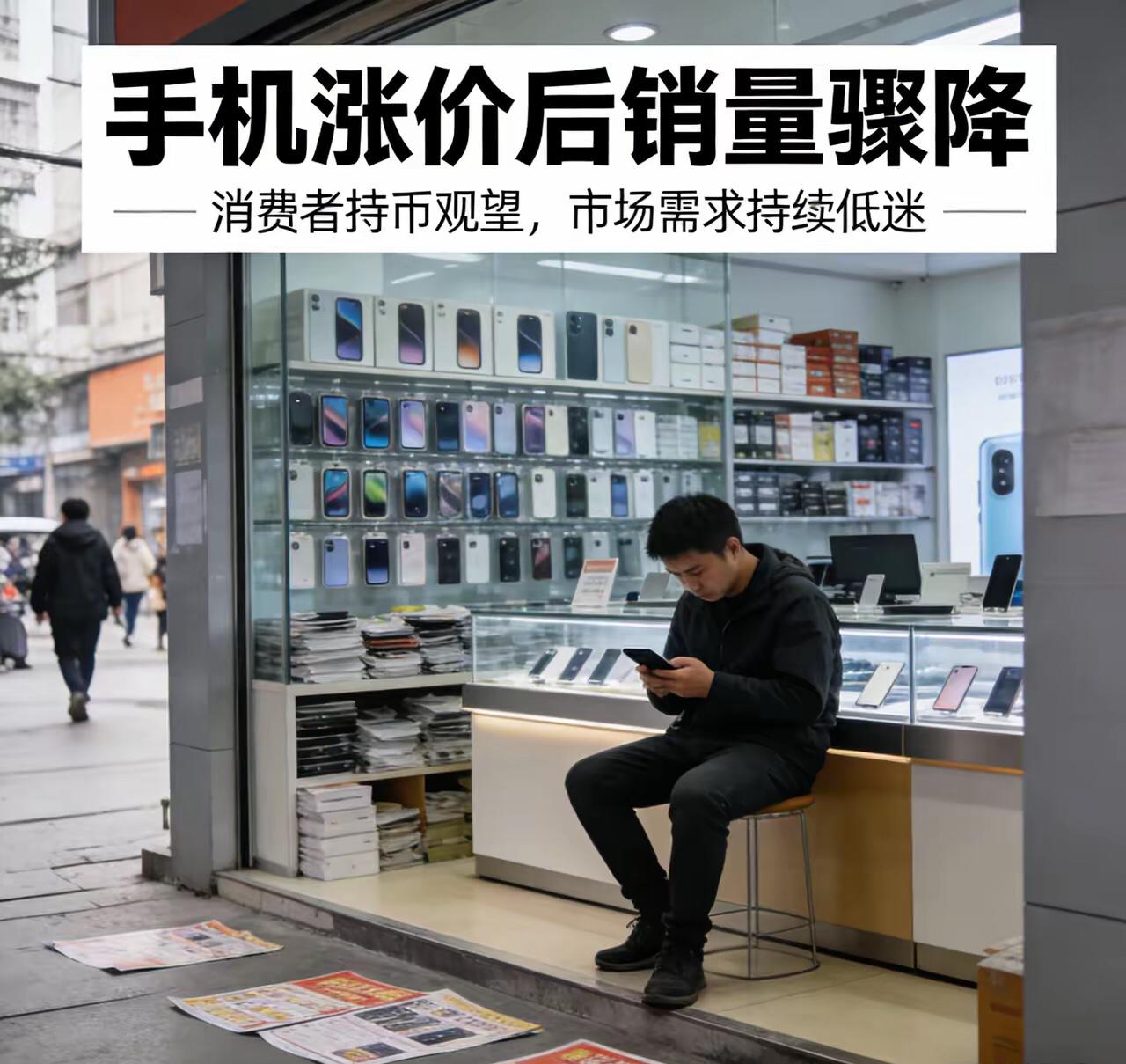 卖不动！手机涨价遭全民抵制：你涨任你涨，我就不买单。​​最近手机圈彻底炸了！各