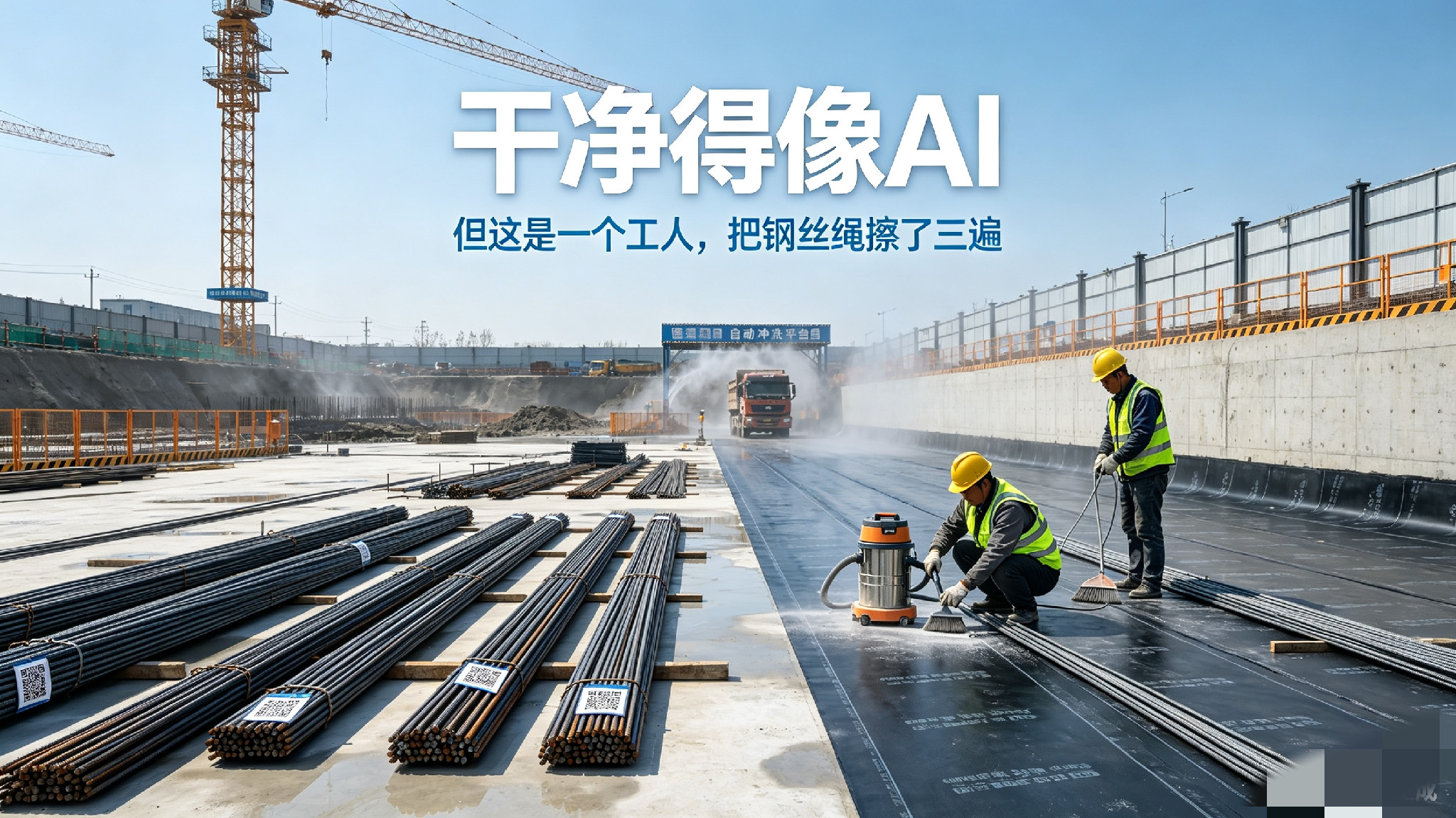 胖东来施工现场干净得像AI？我跑过二十多个工地，头一回“走错片场”许昌东区万达广场旁，胖东来新店工地