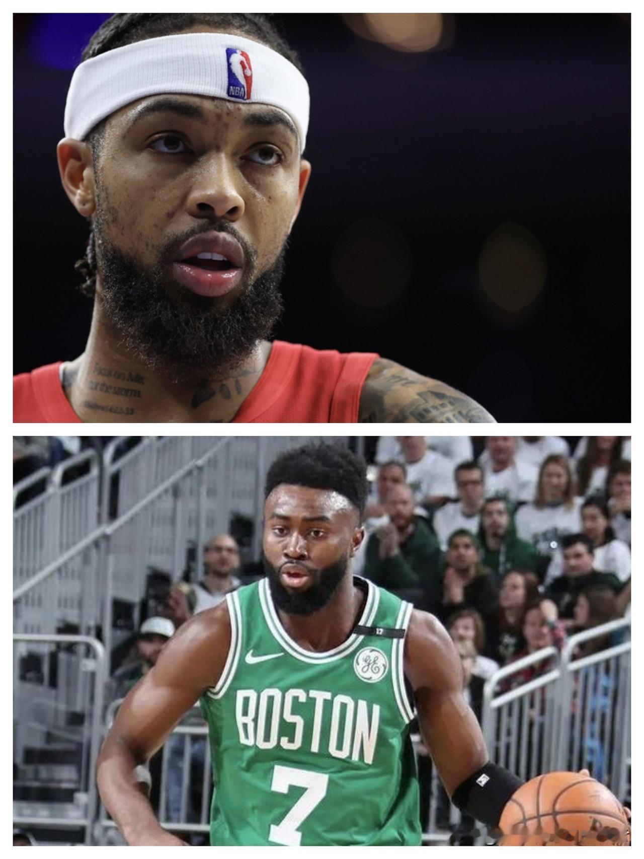 有一说一！本赛季杰伦·布朗与布兰登·英格拉姆根本不是一个档次的！布朗，29