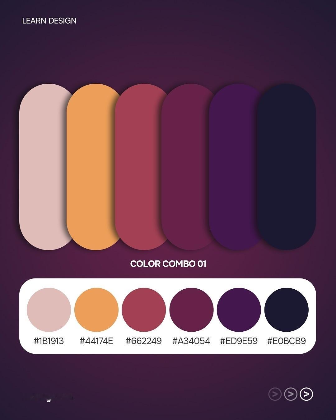 好美的一组颜色组合颜色/时尚搭配艺术公开课好多车anycar​​​