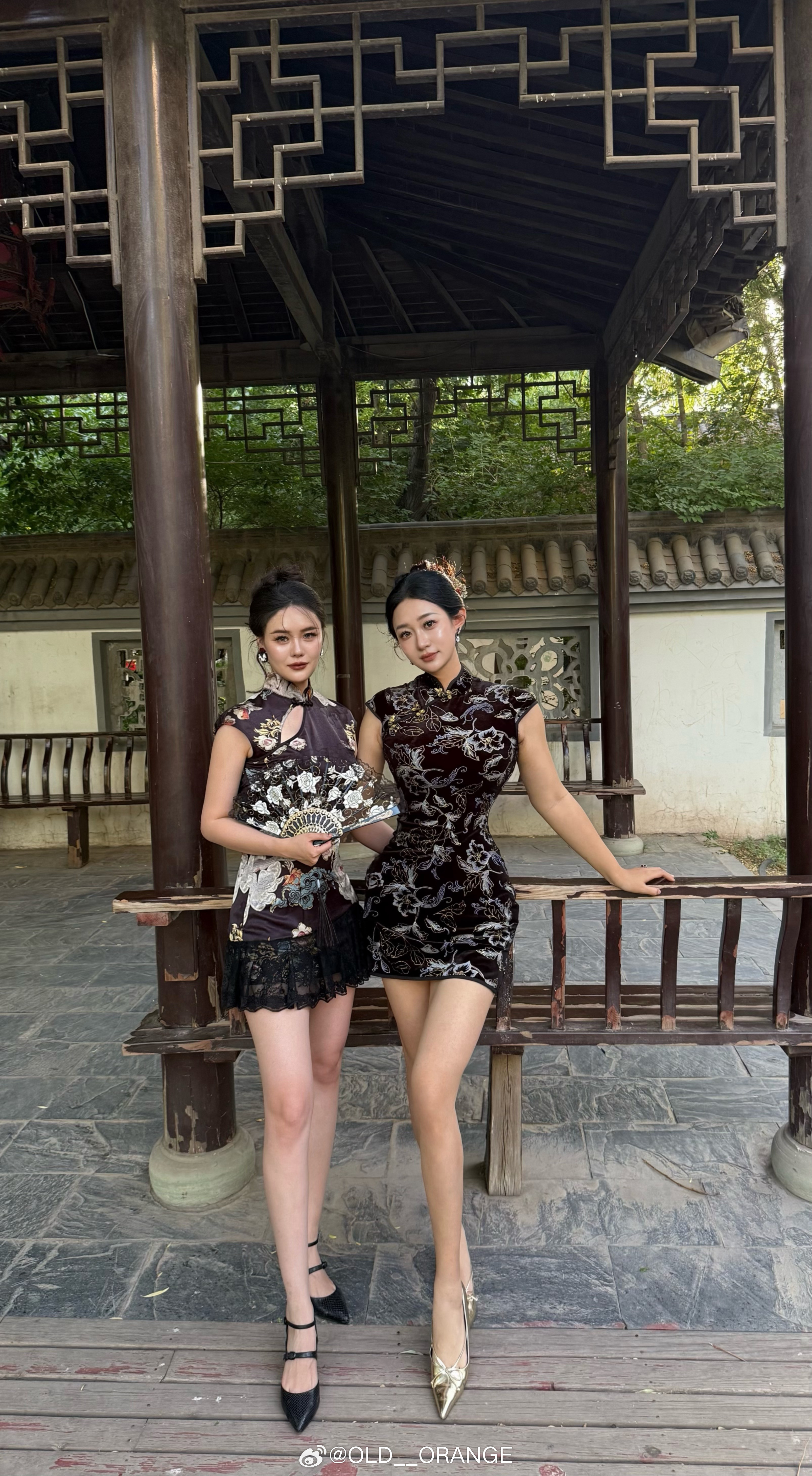 可见惊鸿一瞥，误入眉眼旗袍