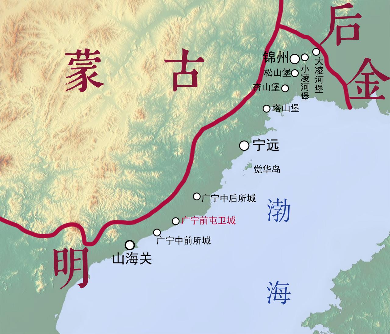 宁锦之战是后金和明朝的所有交战中，最大的一次败仗，也算是皇太极生涯最大的败仗。对