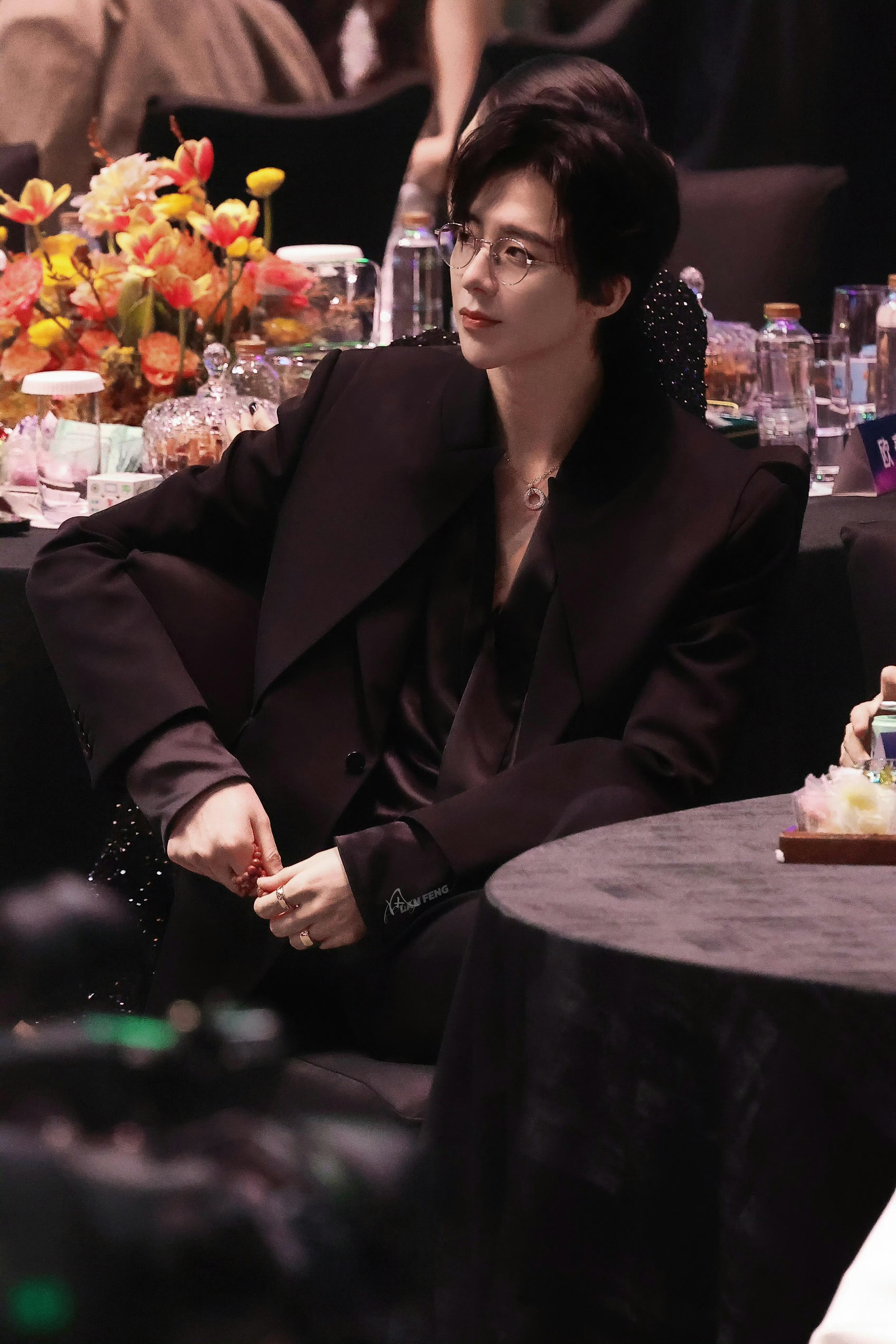 2024尖叫之夜刘宇宁神图。2025成绩斐然，当然得去。｜｜