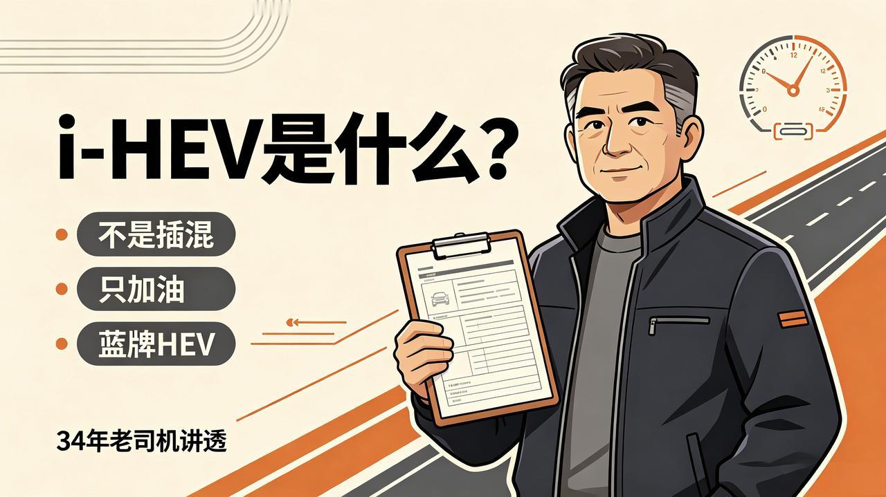 34年老司机：i‑HEV是什么？很多买车人被名字绕晕现在国产车混动代号一大堆，