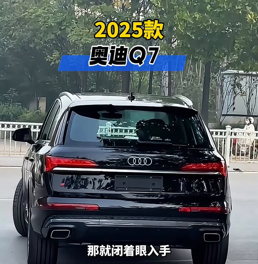 2025款奥迪Q7。如果确定买奥迪Q7了，那就闭着眼入手热门配置2025款4