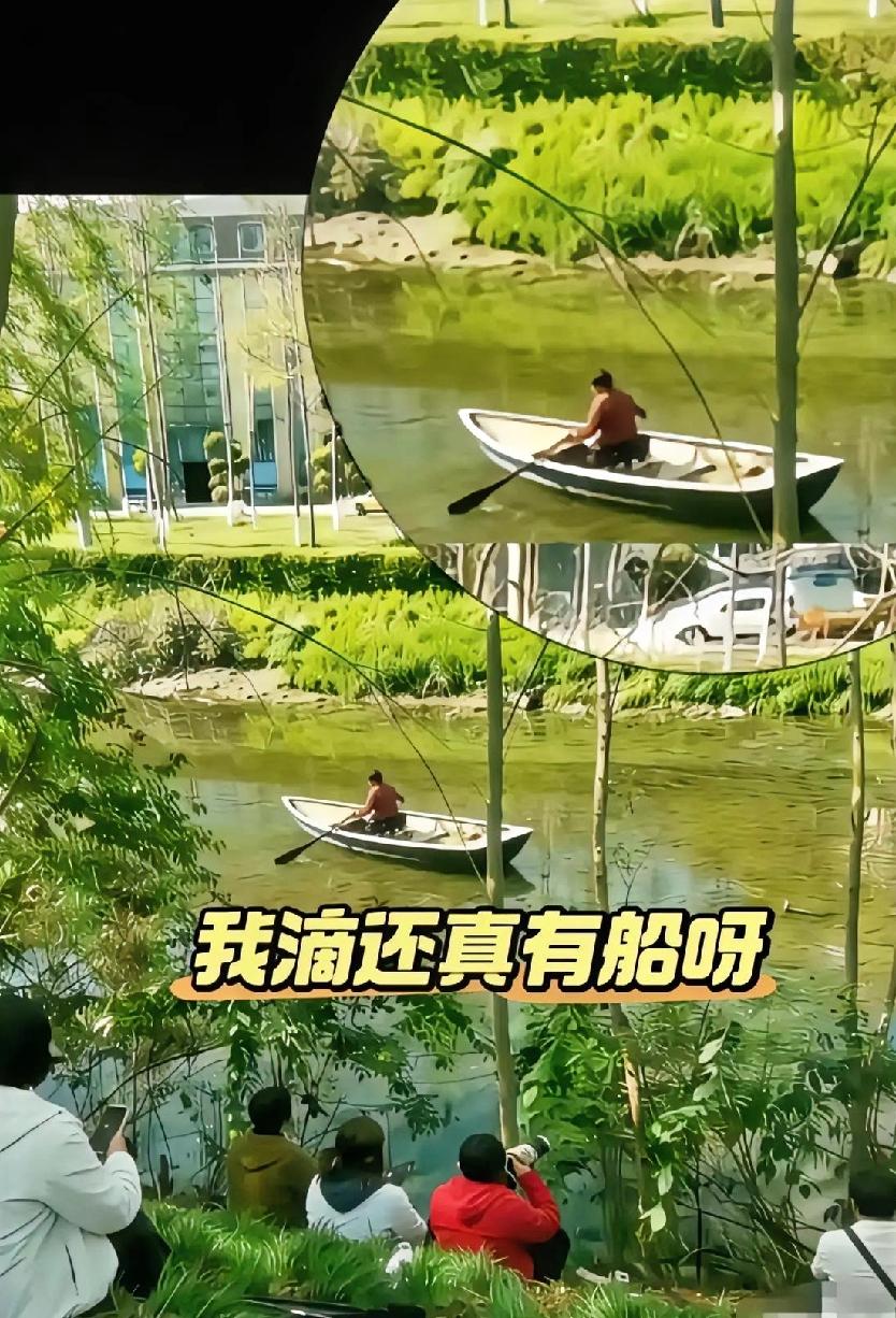 快被这届球迷笑疯了，国乒训练基地新加入“船新社”。树上挂的，草里趴的，水里漂