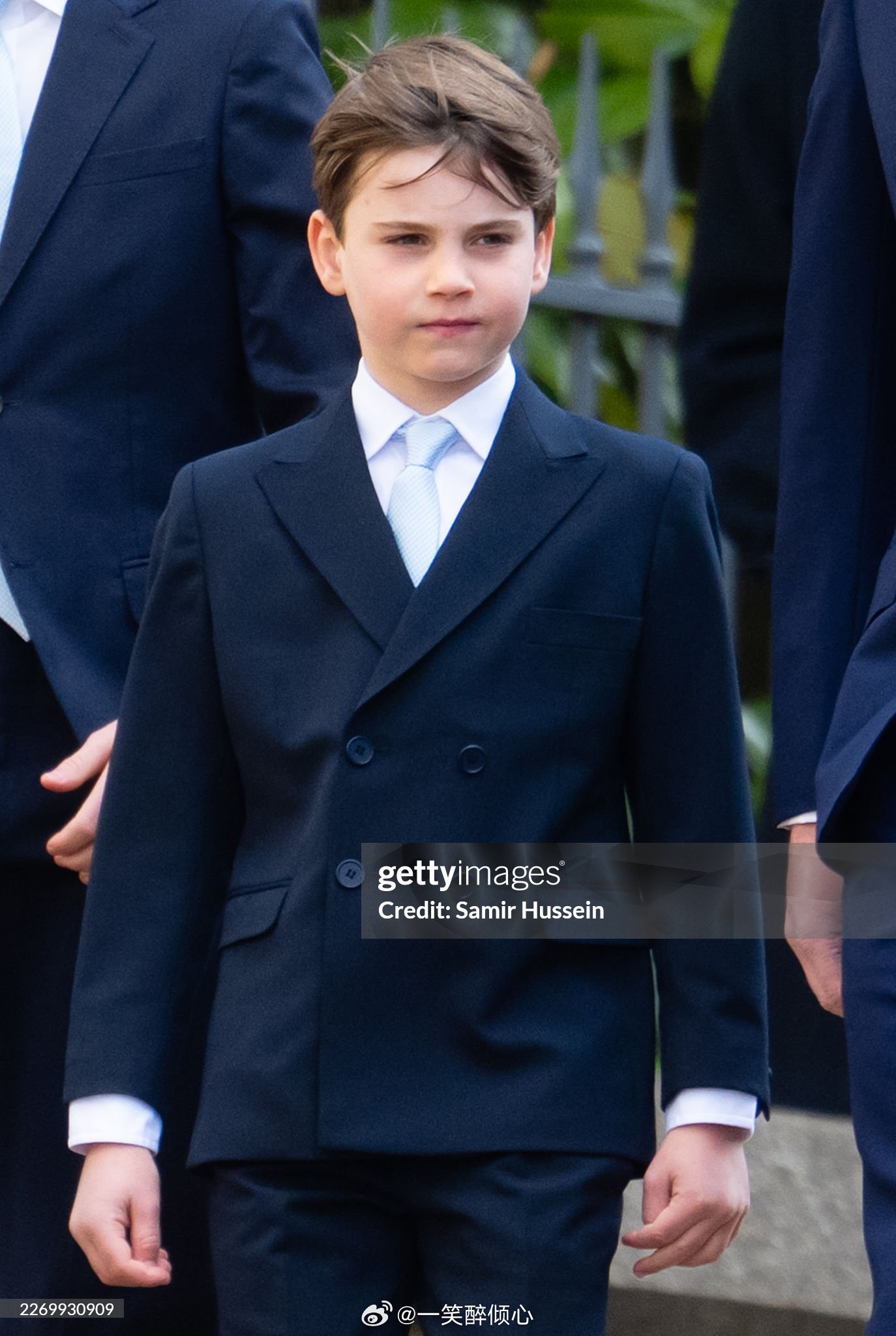 路易王子2026年4月5日，威尔士路易王子在温莎城堡圣乔治教堂参加复活节礼拜