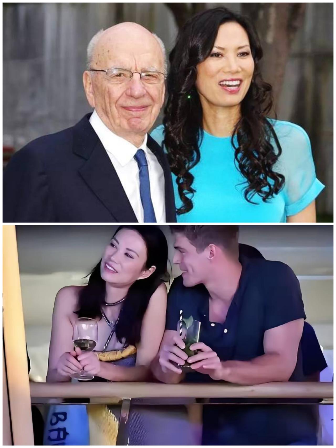 钱也是女人不老的神药年轻的邓文迪找年老的默多克年老的邓文迪找年轻的小鲜肉钱