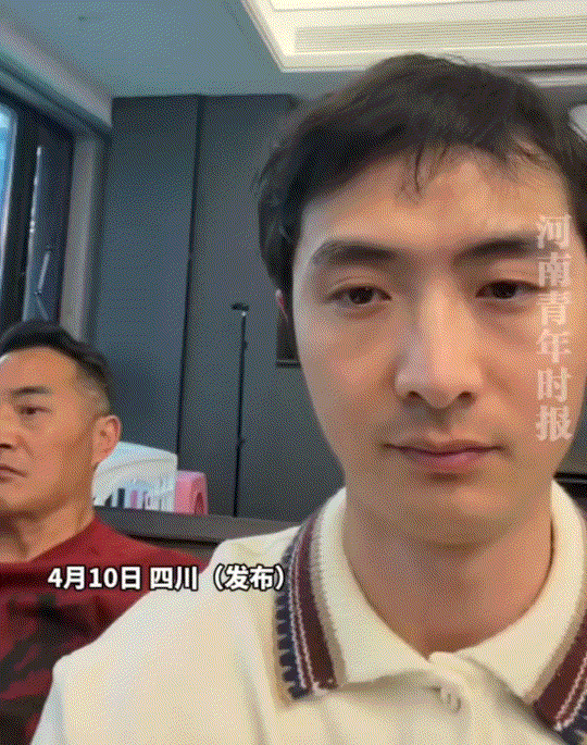 四川，一男子晒出全家人的家庭日常，不料网友们却发现，男子的长相随爸爸一脸稳重，而