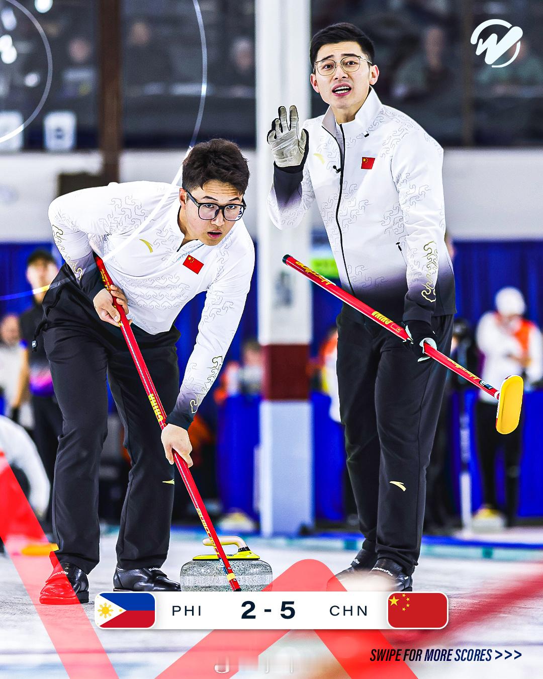 【冰壶落选赛中国5-2菲律宾三连胜匹马领先】国际体坛战报速递12月7日加拿大