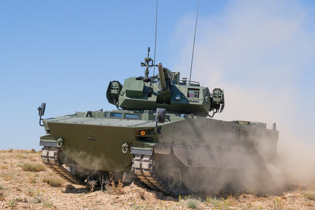 土耳其FNSS公司KAPLANADA战斗火力支援和侦察车。据称KAPLAN