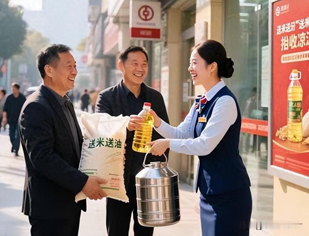 银行存款送的油米是福利？大堂经理说漏嘴：其实是我们“被套路”了！去银行存钱时，