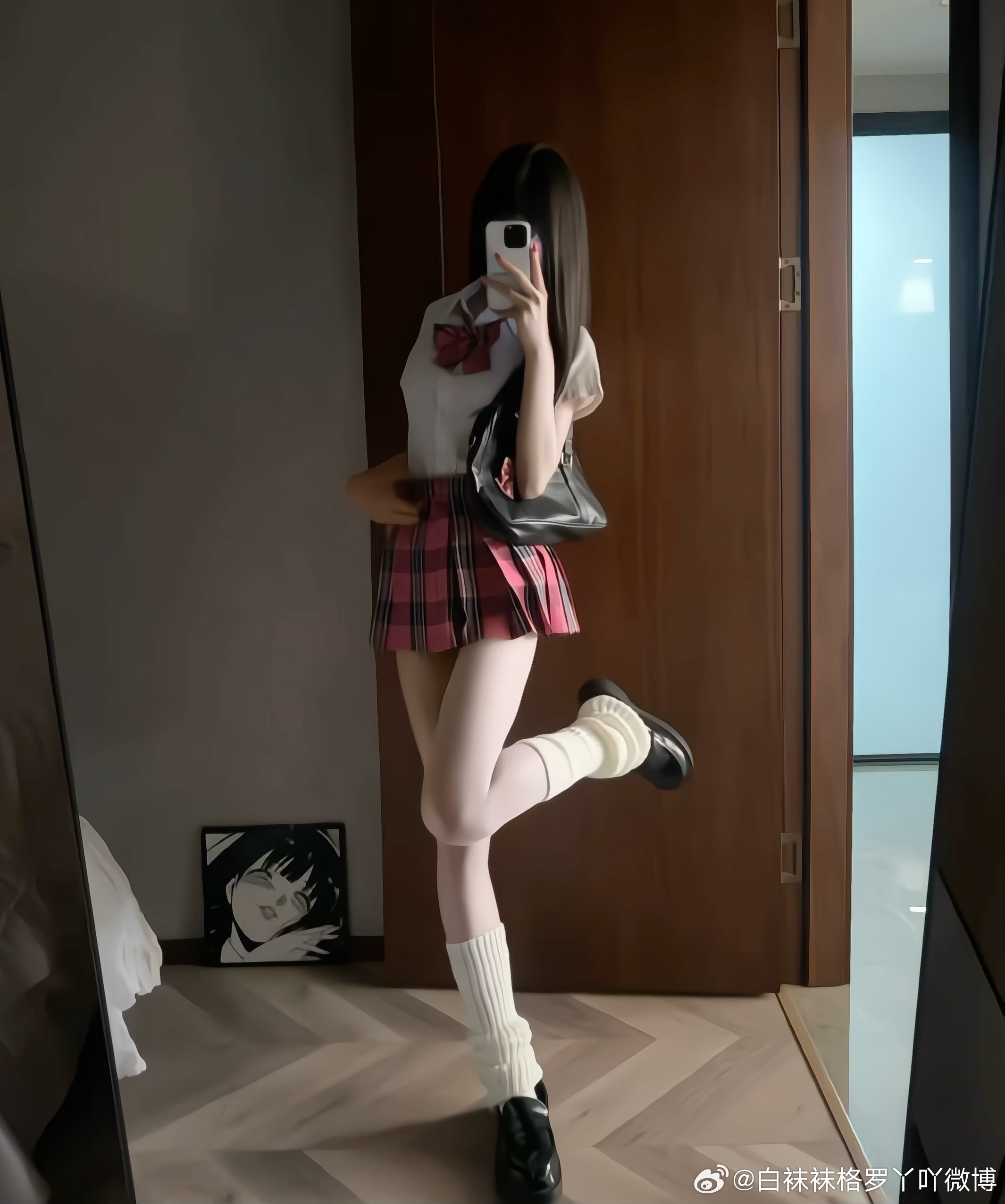 一个人走