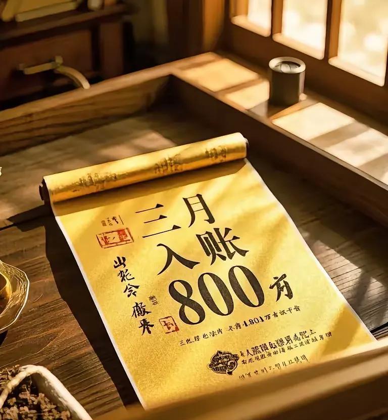 错过后悔半生！财神爷下旨：让你三月入账800w请接旨。