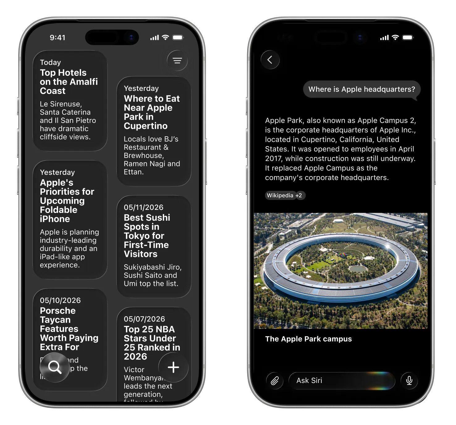 iOS27界面偷跑：相机和照片App全面接入AI基本上，iOS27的升级全是