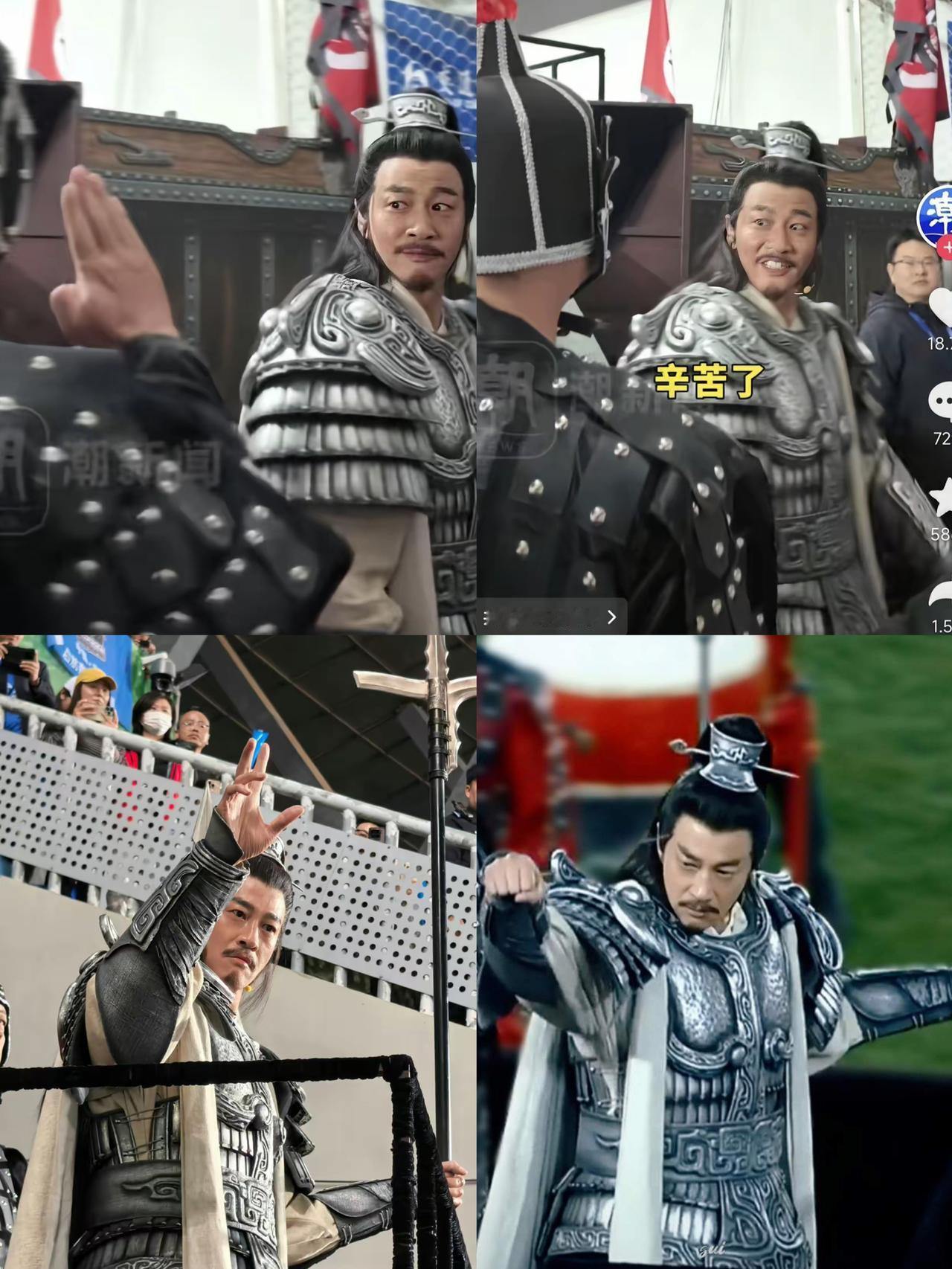 网友热议的这个瞬间真的太可惜了，何润东退场时跟小兵道辛苦，只差一句台词就能改写命