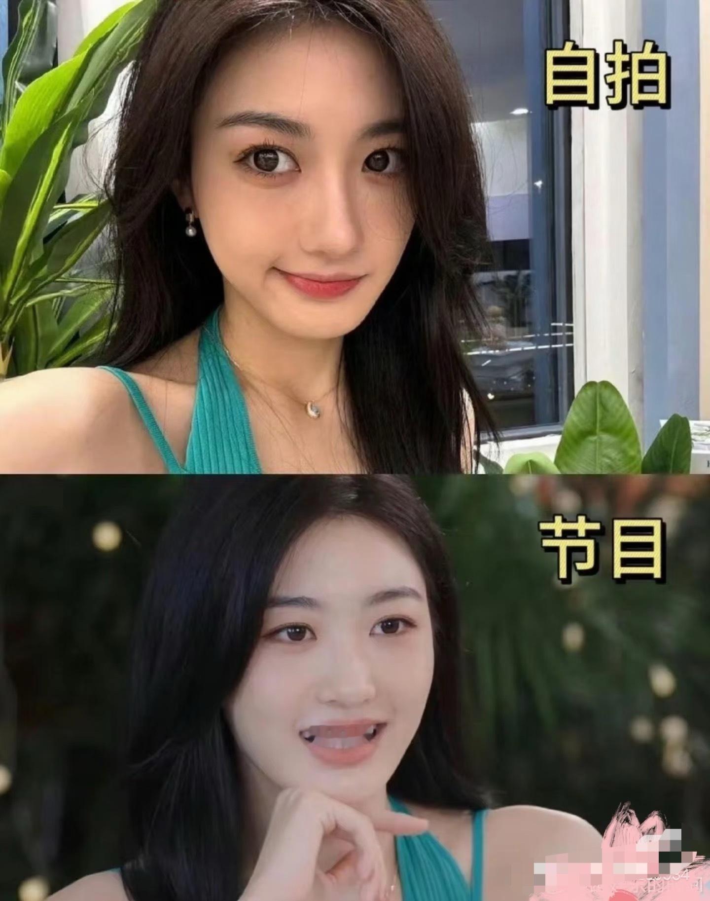 第一次对恋综这么直观....果然女嘉宾都扛住高清镜头啊​​​