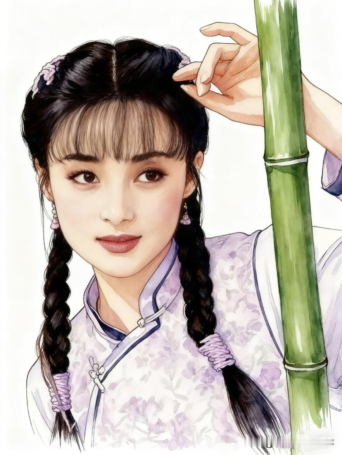 刷到网友评琼瑶剧最美的六张脸，忍不住按自己的审美排了波梯队，纯个人观点哈～