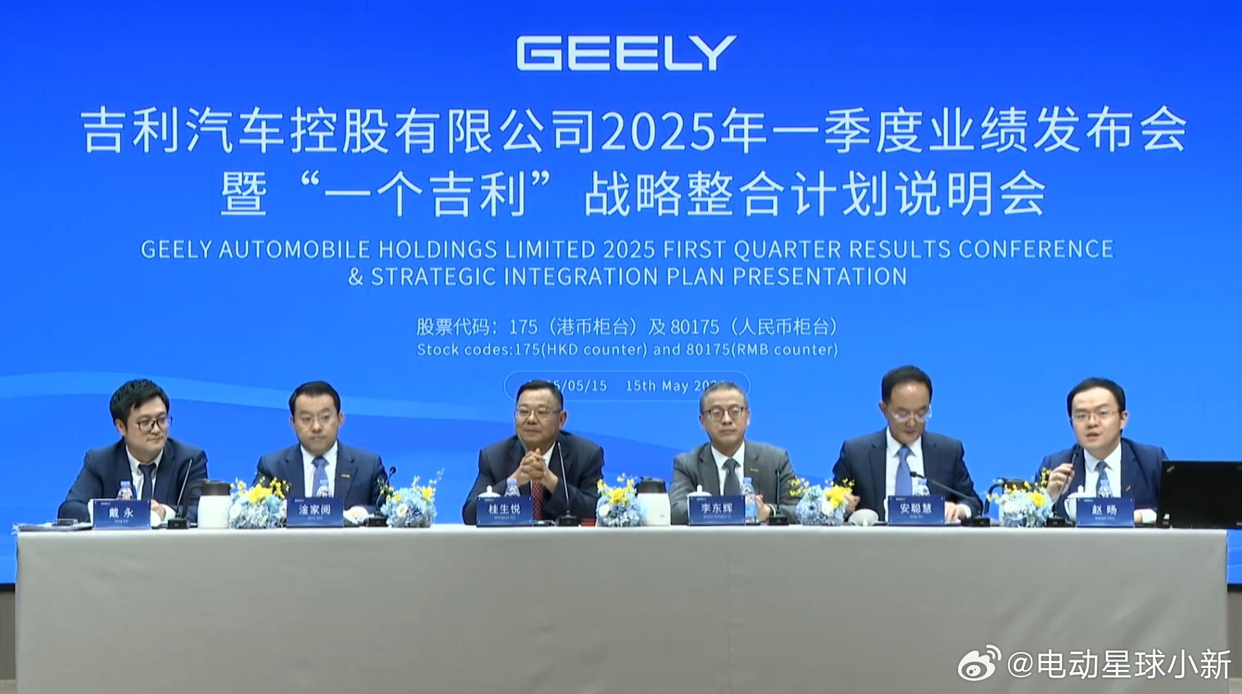 吉利举行了一场线上线下的业绩报告会，也对私有化极氪的行为作说明：面对竞争，吉利需