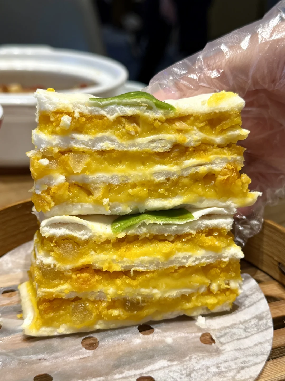 花都极品（咸蛋黄千层糕！！！