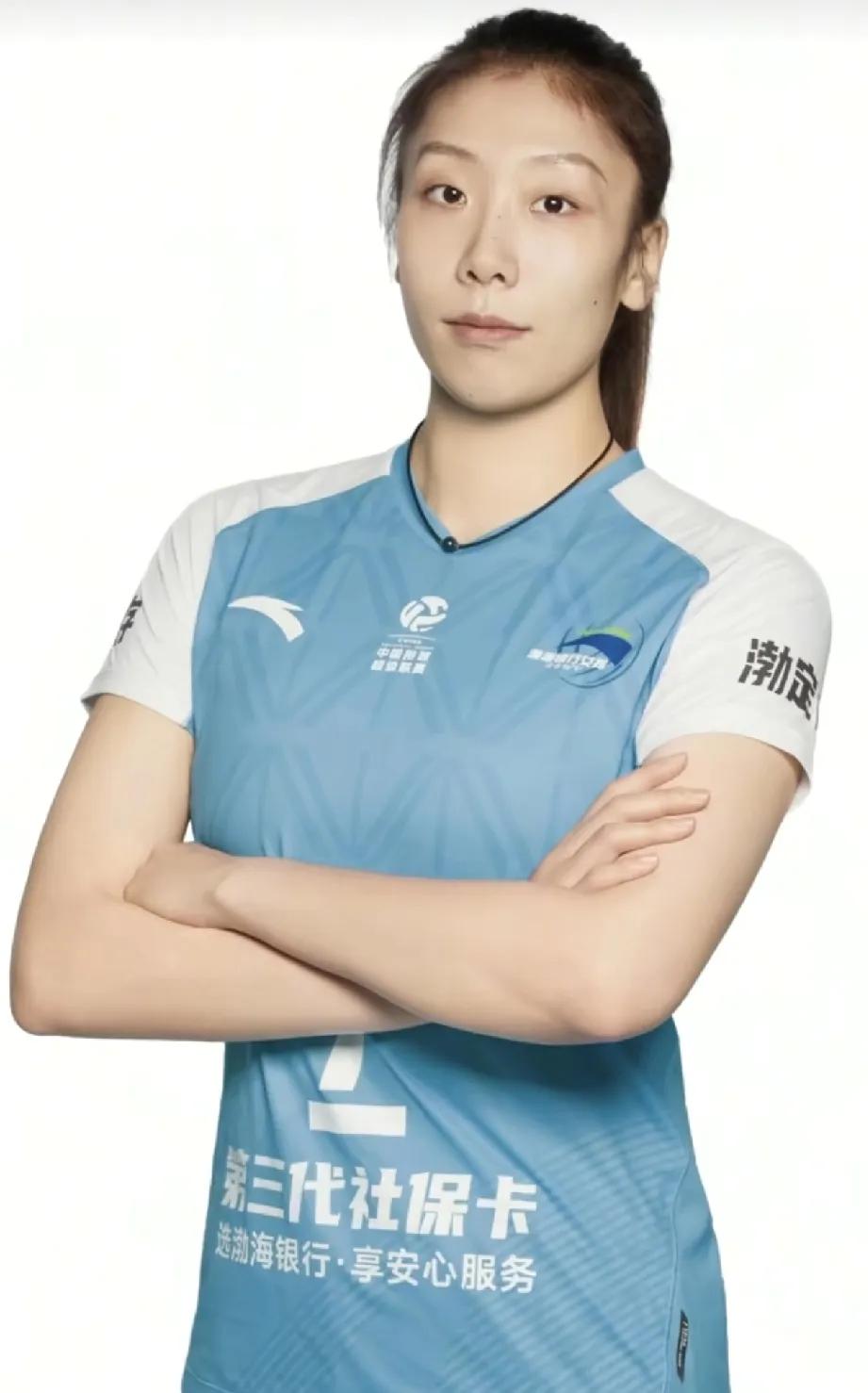 杨艺，天津女排曾经的队长，退役了，她说，打了9年联赛，感谢支持她的人，也