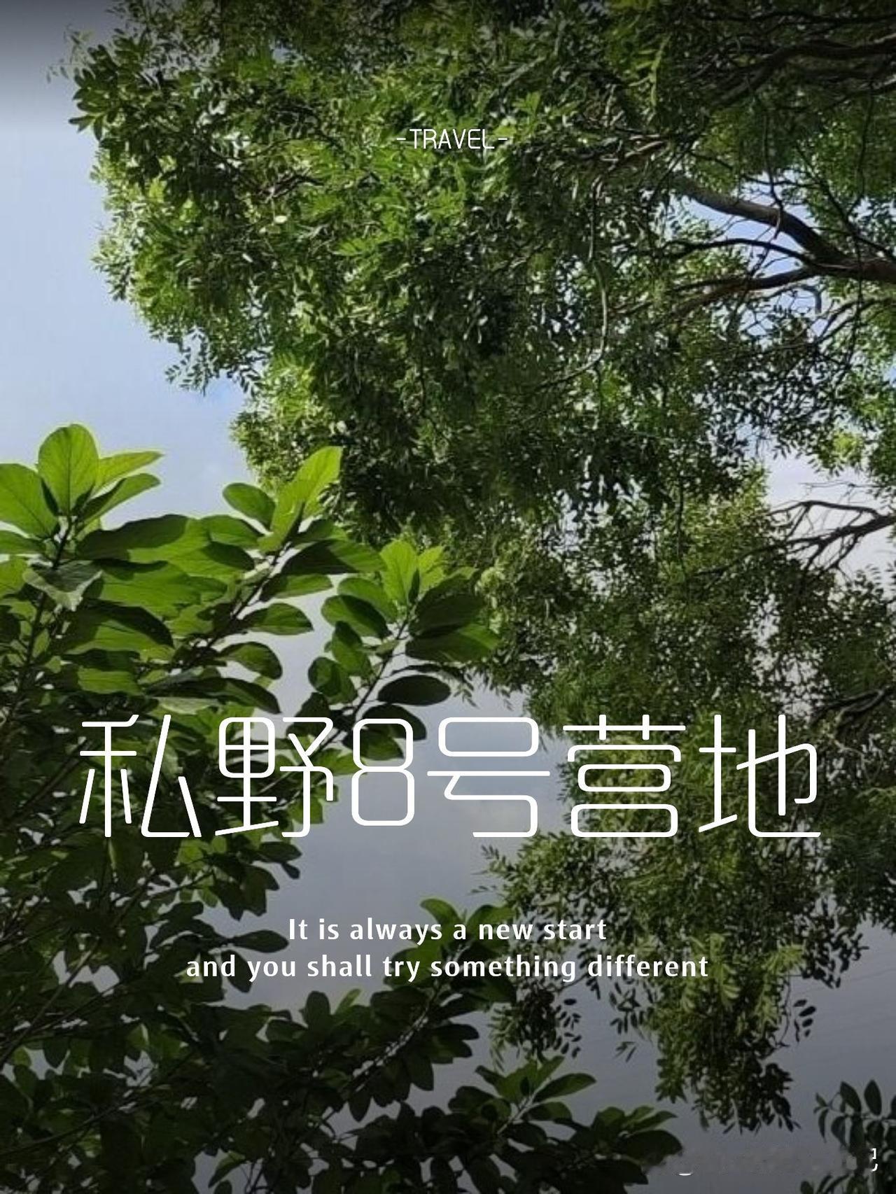 私藏小众秘境🌿私野8号营地全攻略谁说小众景点不能出片？藏在城市边缘的宝藏营