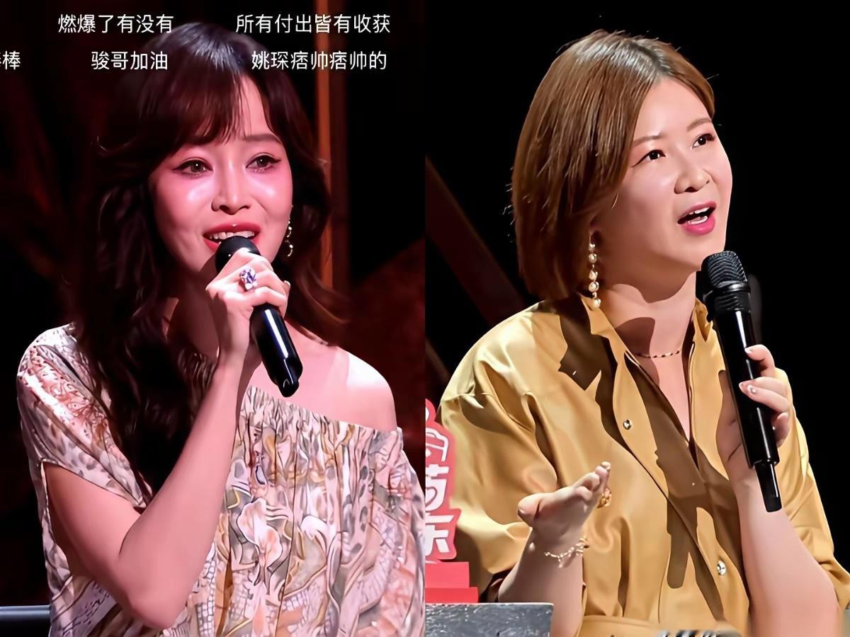 我敢说，杜华以后再也不想跟侯佩岑同台了。真的，不是业务能力不行，也不是咖位不够。