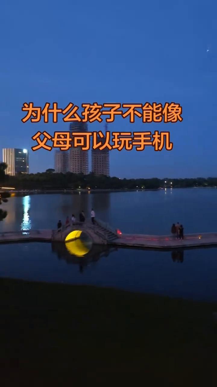 为什么孩子不能像父母可以玩手机？为什么大人能玩手机而你就不能玩？听完这个故事你