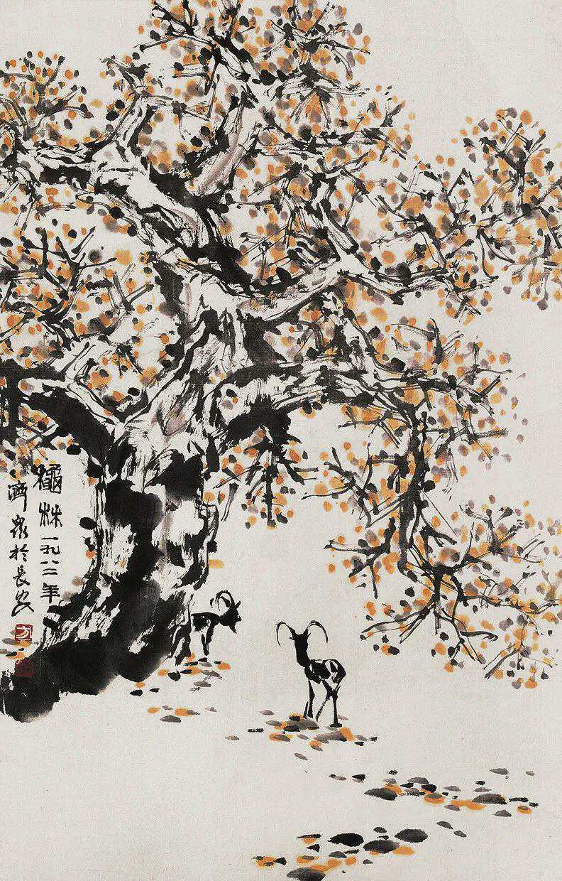 长安画派大画家方济众国画。新城事遇见艺术