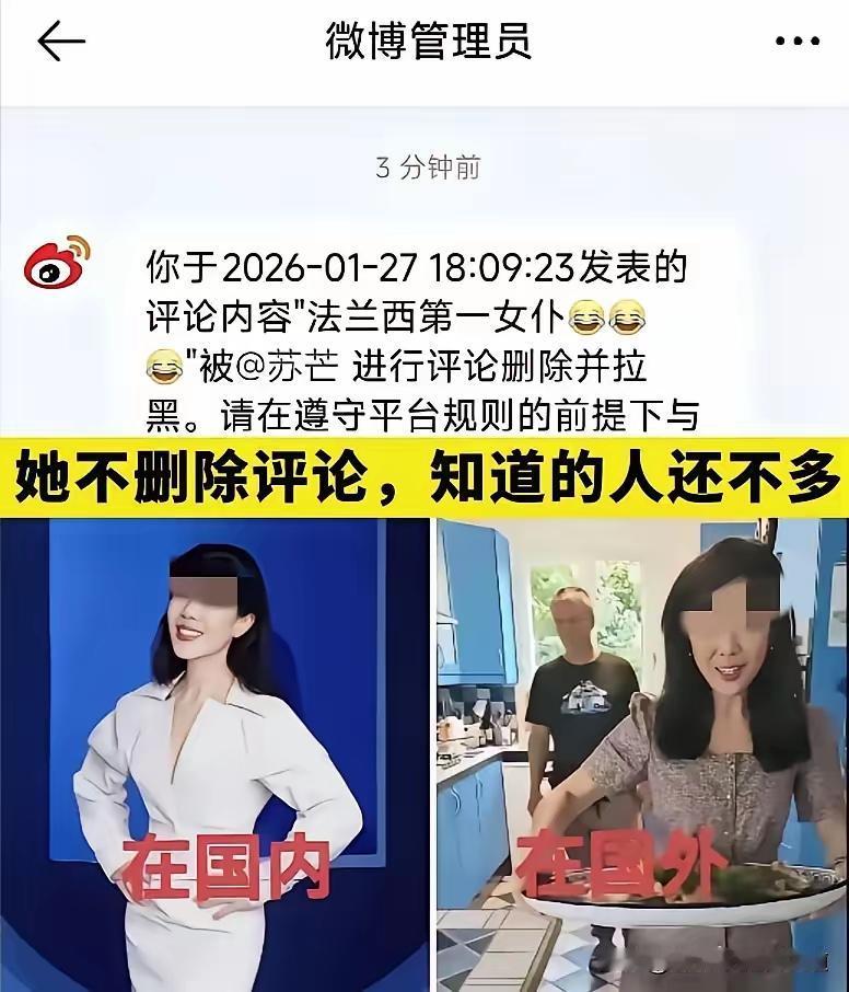 这个"法兰西第一女仆"还是干媒体的，还是时尚杂志主编，还是公知，还会打拳。在国