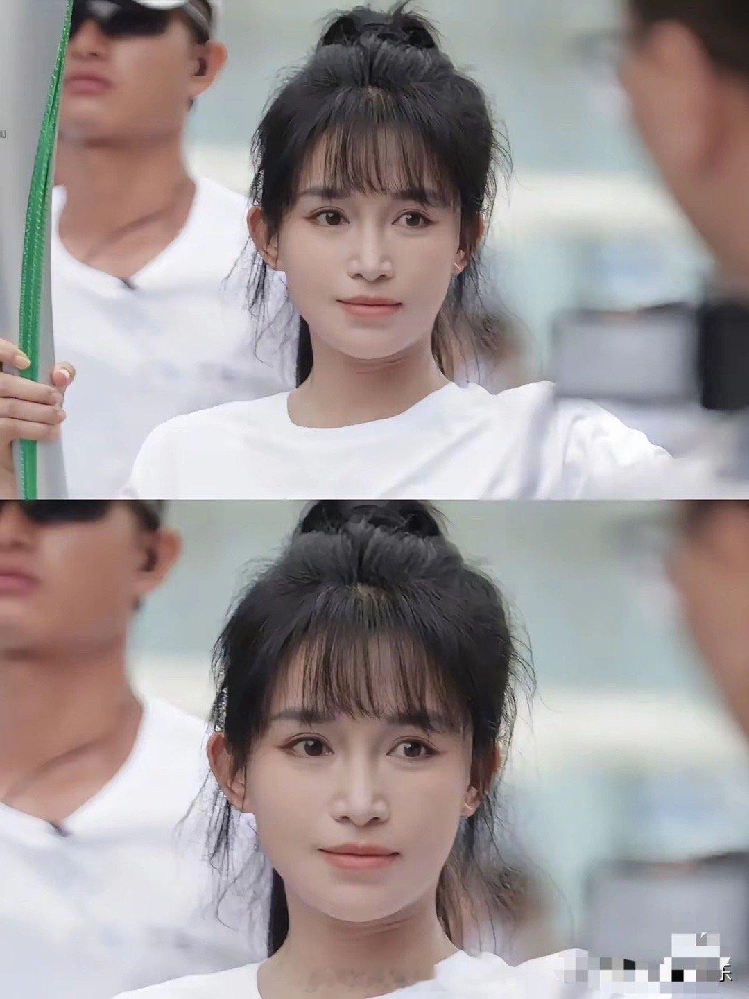 我丢...李子柒当火炬手这脸？？感觉这姐越素越美呀！​​​