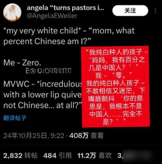 外网热帖：白人宝妈无力吐槽，她亲生的儿子竟然一直以来都认为自己是中国人，甚至在得