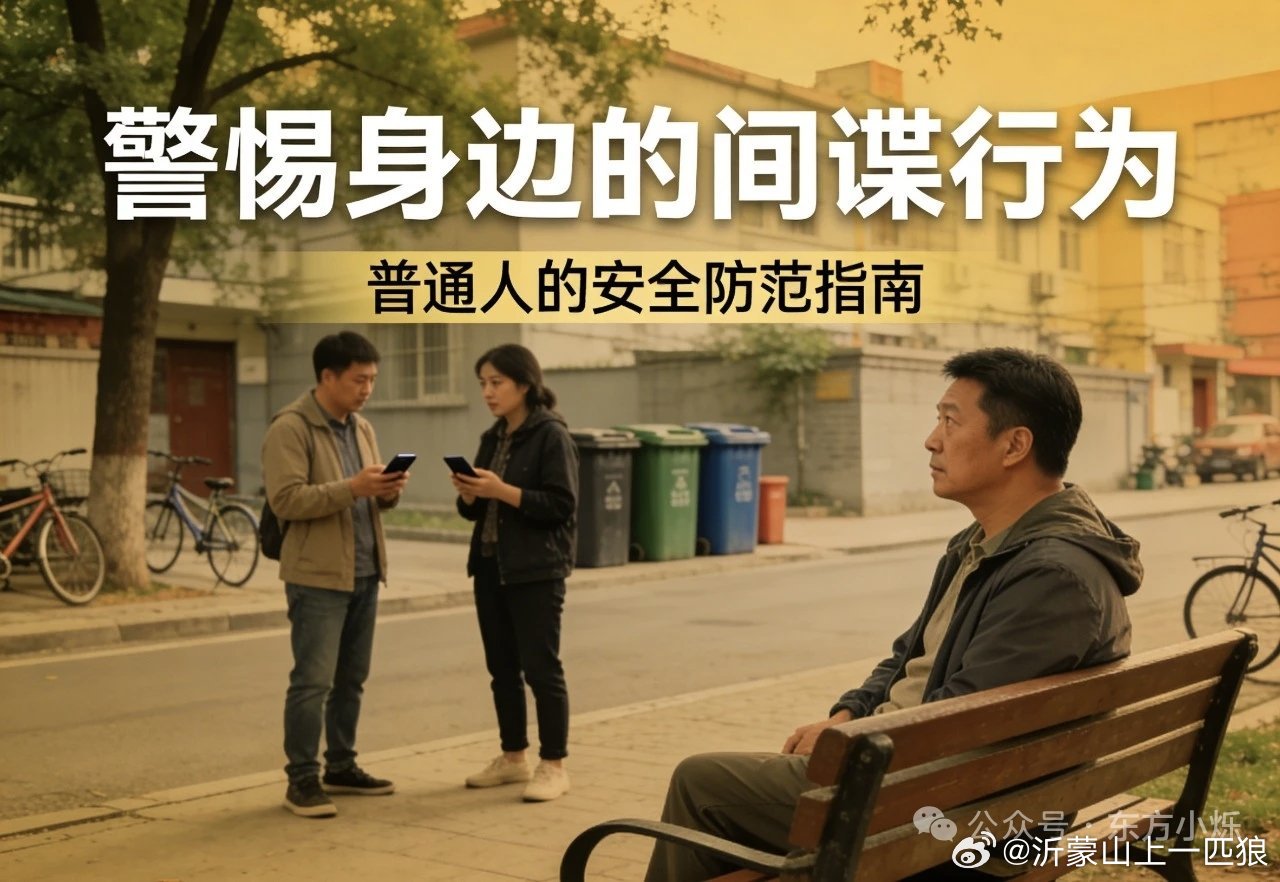 【我以为间谍离我很远，直到发现身边藏着“隐秘陷阱”】作为一个普