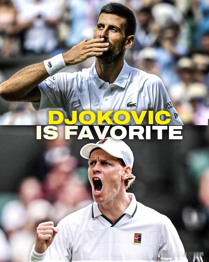 辛纳和德约科维奇应该被视为今年温网的夺冠热门吗？仔细想想，辛纳在过去四五个月