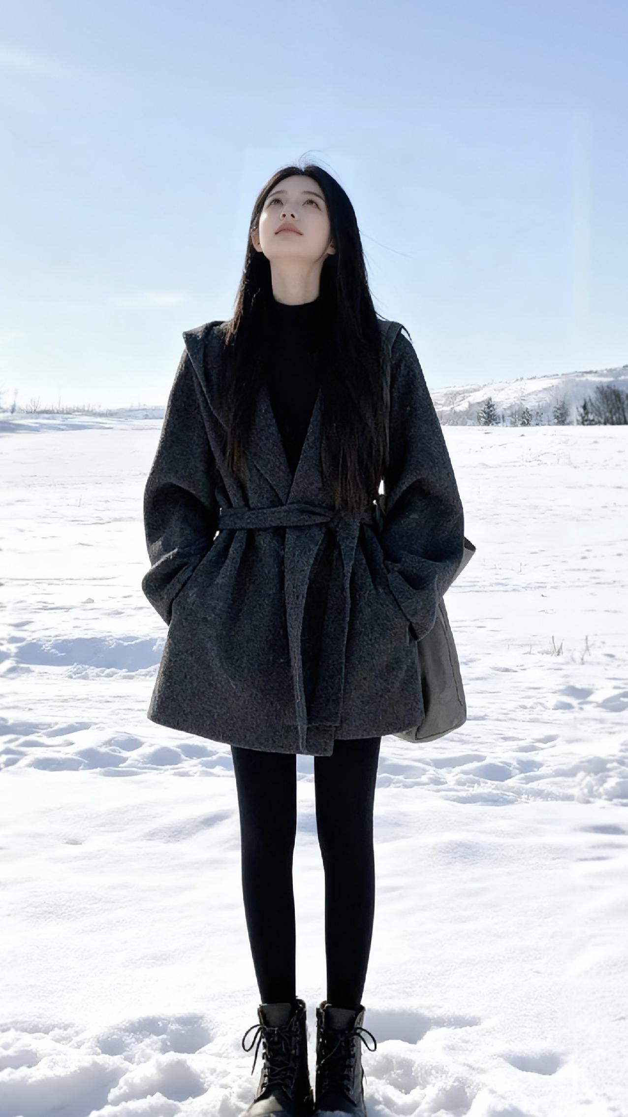 这也太好看了我又心动了秋冬穿搭穿出高级感女装大衣