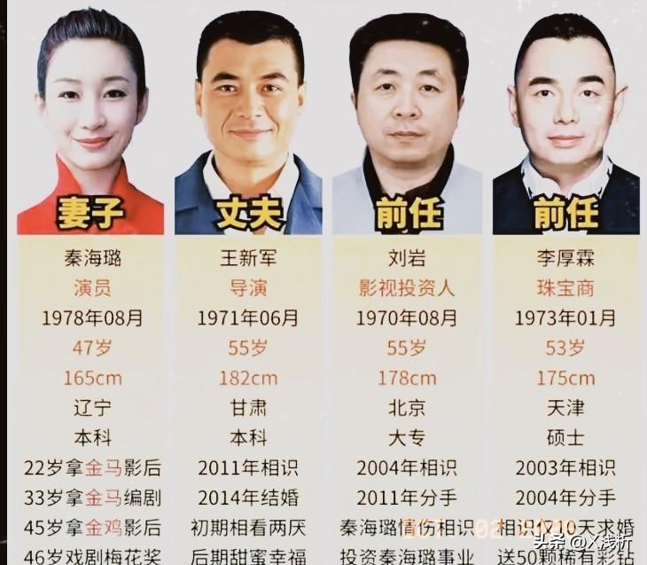 秦海璐这感情史，简直是娱乐圈最抓马的剧本！当年李厚霖拿50颗彩钻跟她求婚，结果转头一条短信，就娶了李