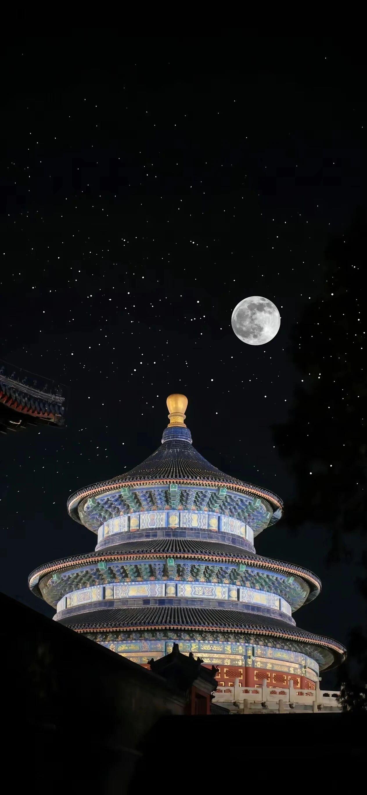 北京天坛美景全屏超清壁纸～