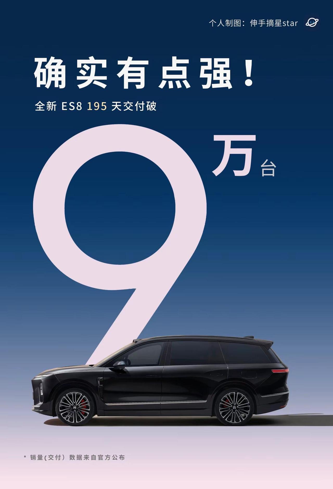 蔚来ES8确实有点强！同级已经没有对手！太强了！蔚来全新ES8这是持续起飞的节奏