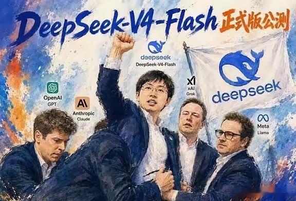✨DeepSeeKV4让美西方膜拜梁圣✨✧中国的AI大模型，现在是几家公司