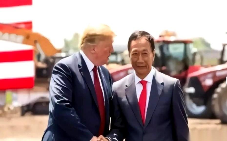 675亿，扔水里连个响儿都没听见。这事儿得从2017年说起。郭台铭，当年在白宫