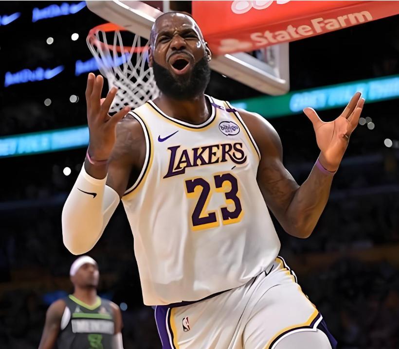 东契奇伤退后，湖人还有1个坏消息1个好消息，这下全靠老詹了！今天湖人不仅输给雷