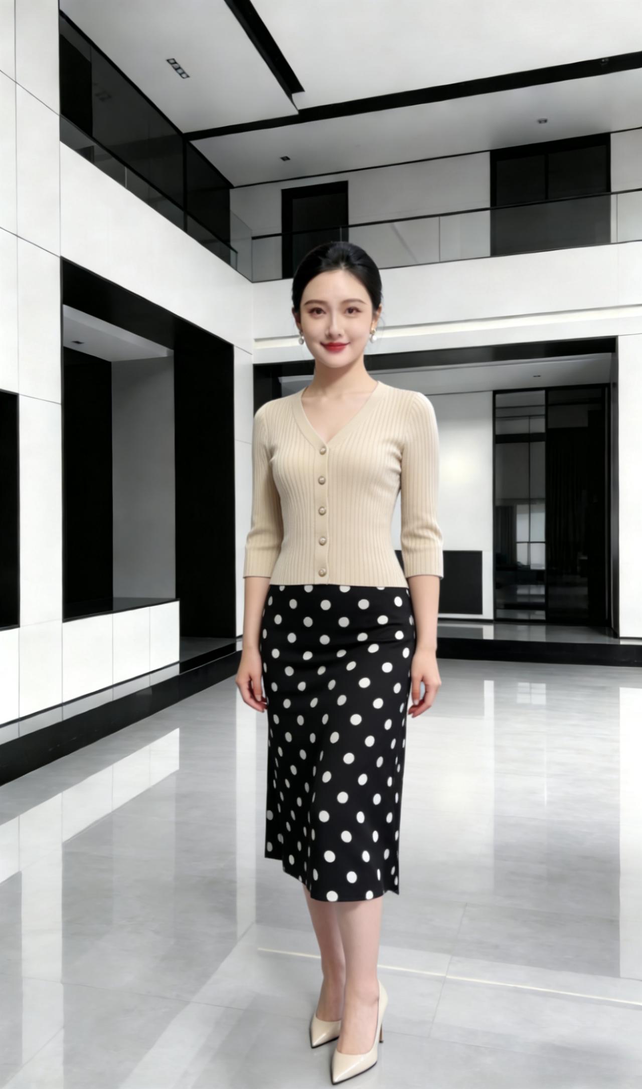 40岁的年龄了，穿这身，回头率应该还是满满的。