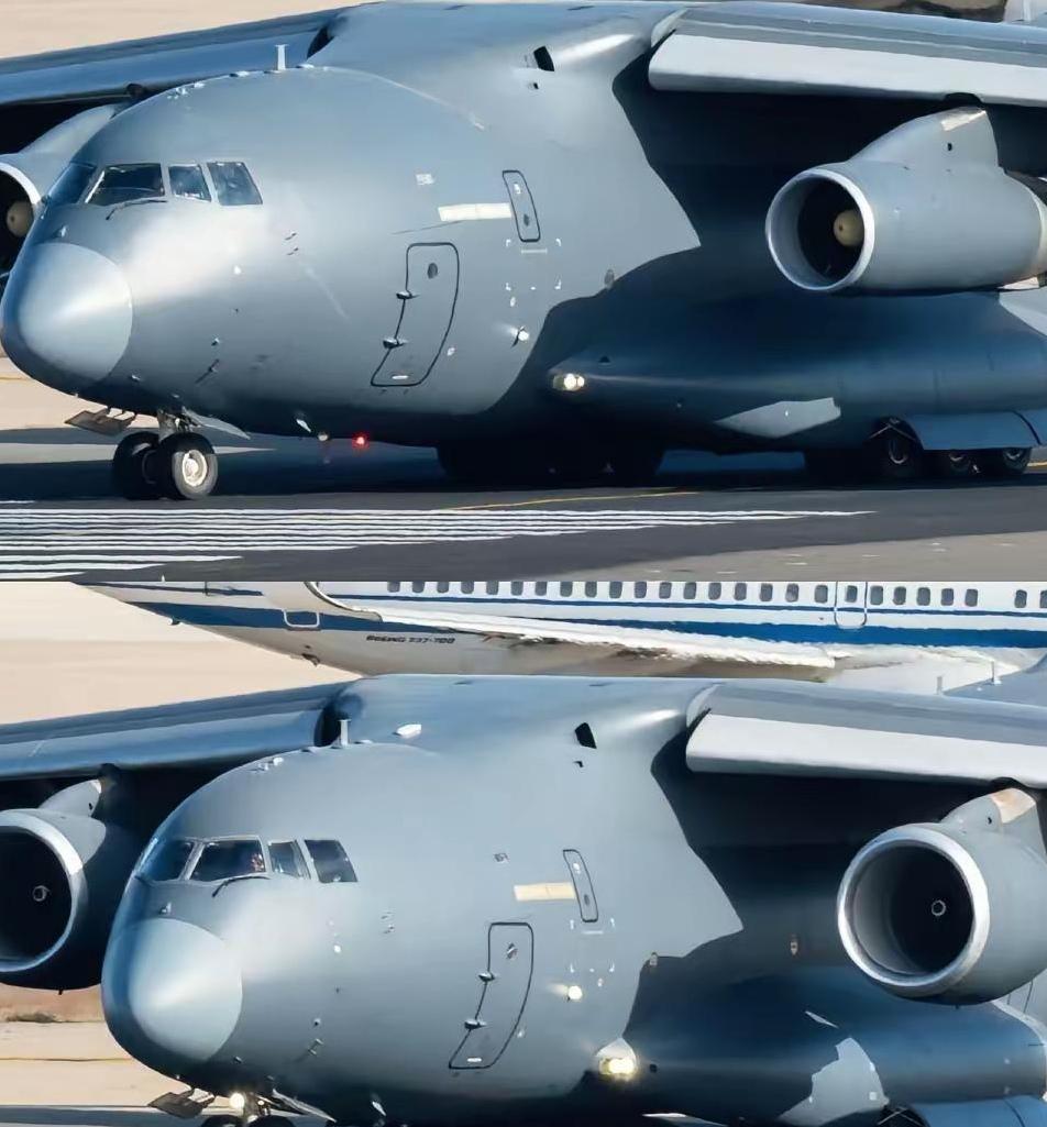 两代“胖妞”，三种发动机，当运20B换装了“涡扇”20的终于达到了完全体的状态。