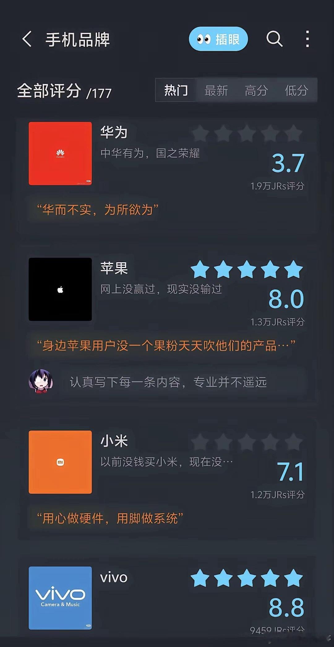 这就是国人对待华为的态度，太寒心了！​​​