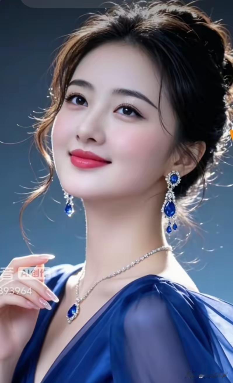 珠光宝气，微笑如花