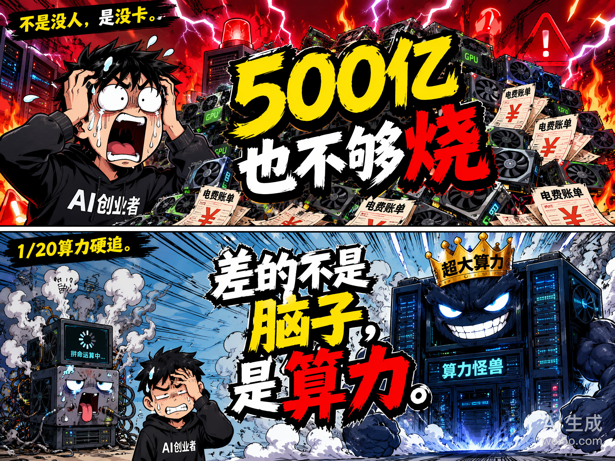 梁文锋这4小时闭门会，最扎心的不是承认落后18个月，而是那笔算力账。他说500亿