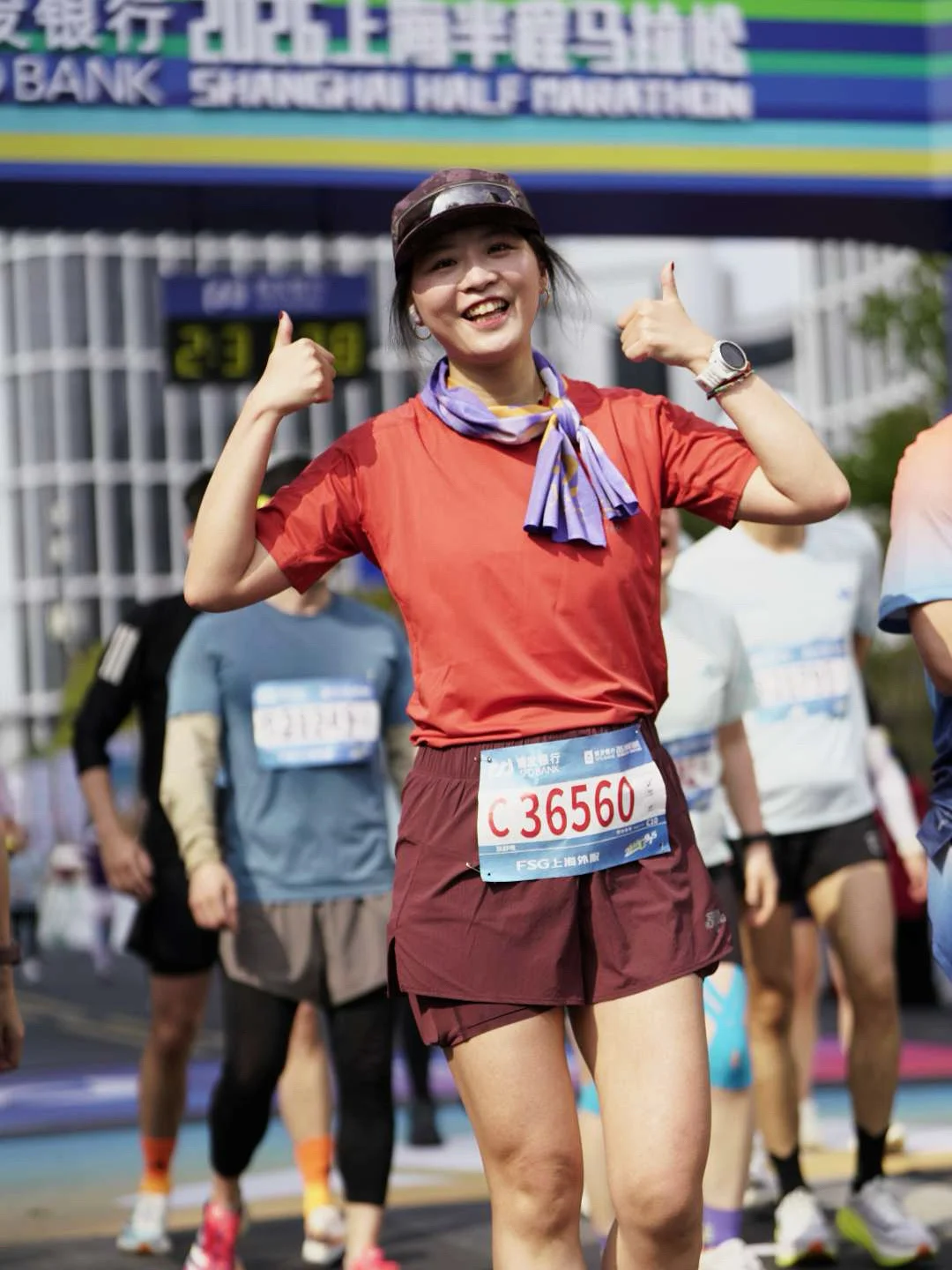 上半马215完赛，今年赛季正式开始啦🏃‍♂️